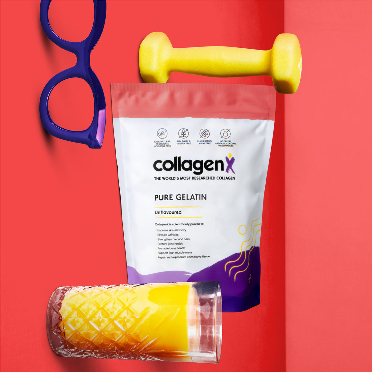 Grass Fed Australian Bovine Gelatin Powder CollagenX