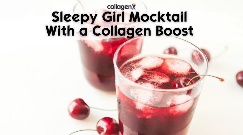 Sleepy Girl Mocktail With a Collagen Boost Recipe