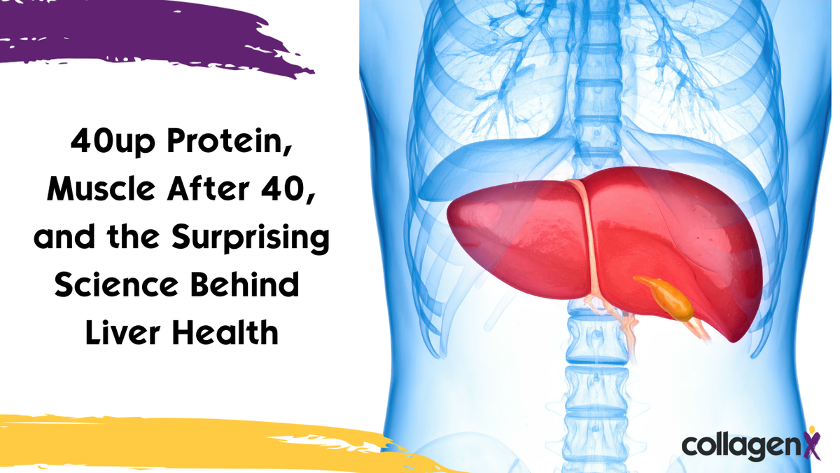 40up Protein, Muscle After 40, and the Surprising Science Behind Liver Health