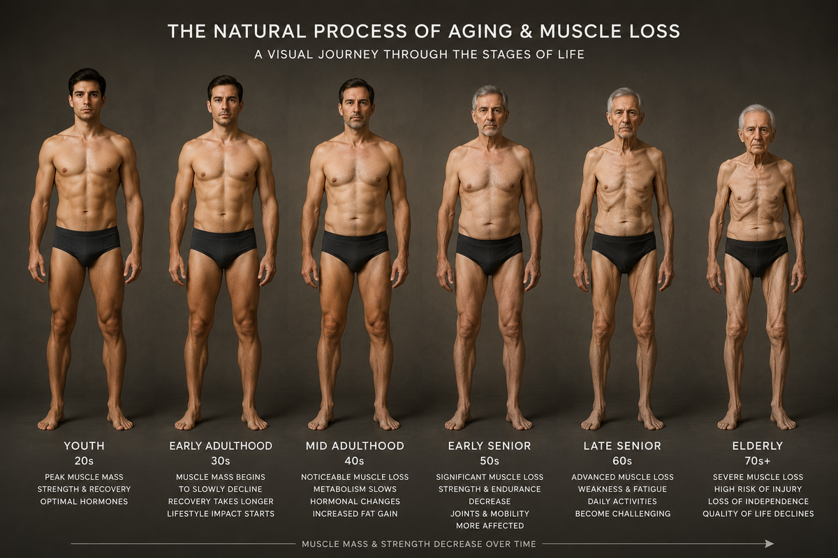 The Shocking Truth About Muscle Loss After 40: Science Says It Starts Decades Earlier Than You Think