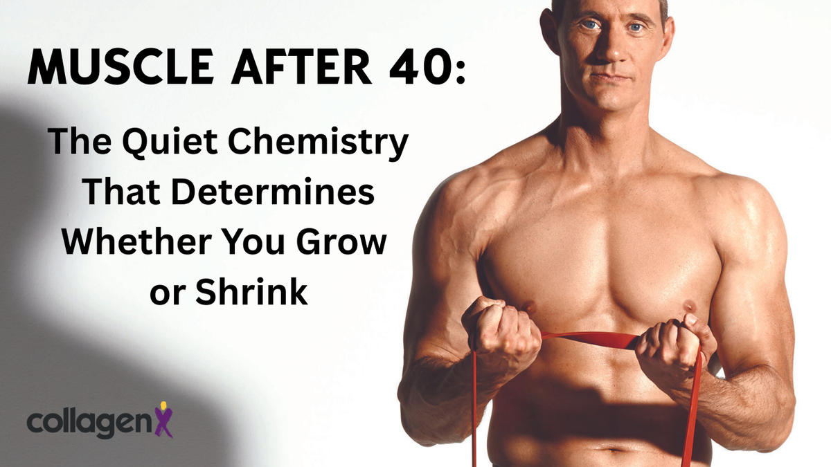 Muscle After 40: The Quiet Chemistry That Determines Whether You Grow or Shrink