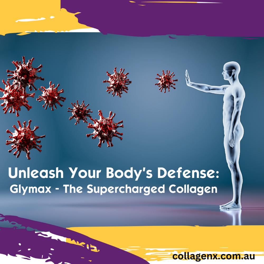Unleash Your Body's Defense: Glymax - The Supercharged Collagen with Unmatched Glycine & Immunity Boost