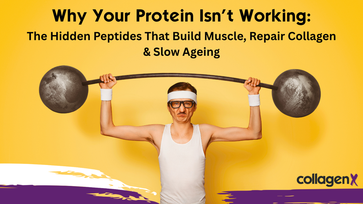 Why Your Protein Isn’t Working: The Hidden Peptides That Build Muscle, Repair Collagen & Slow Ageing