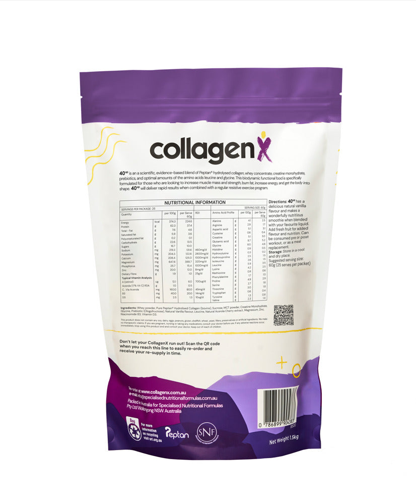 
                  
                    40UP - Collagen Protein Powder
                  
                