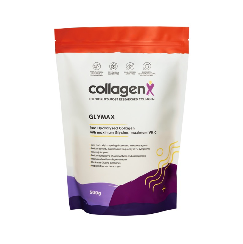 Glymax Hydrolysed Collagen Powder Supplement | CollagenX